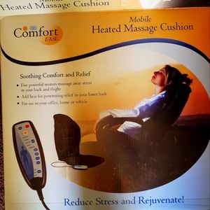 Heated massage for car